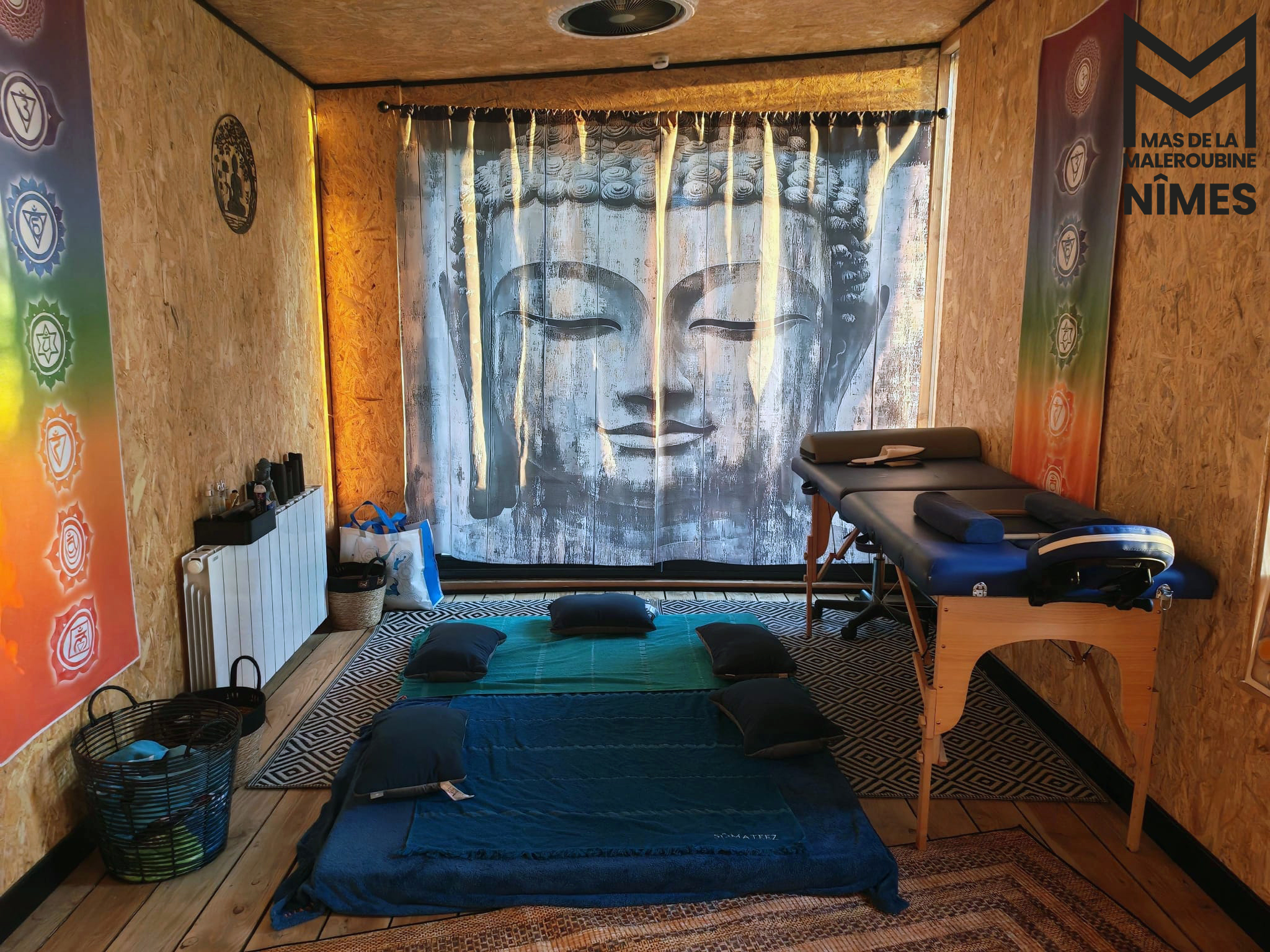 Le cocoon, havre de sérénité, tout en bois.